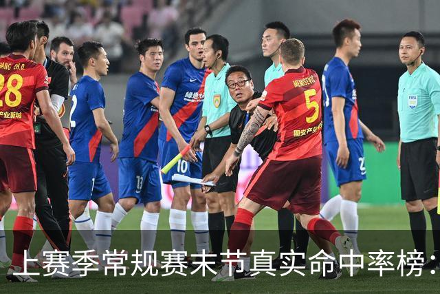 上赛季常规赛末节真实命中率榜：里夫斯第一 亚历山大第二